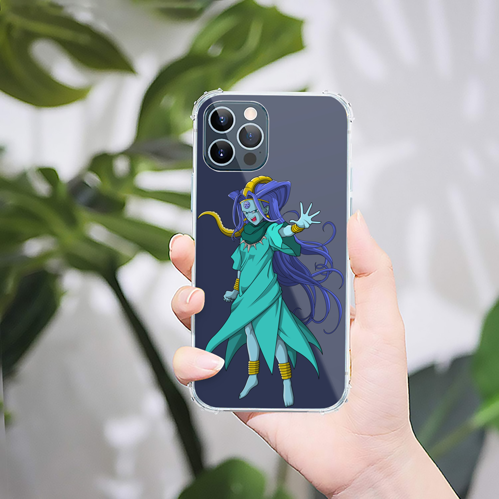（画像用） ドラゴンボール DRAGON BALL 【iPhone 12シリーズ対応】透明スマホケース（クリアソフトケース）